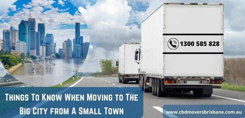Things To Know When Moving to The Big City from A Small Town