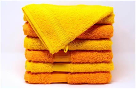 towels and blankets as cushioning materials