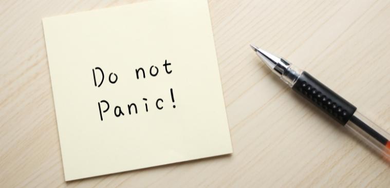 Do not panic