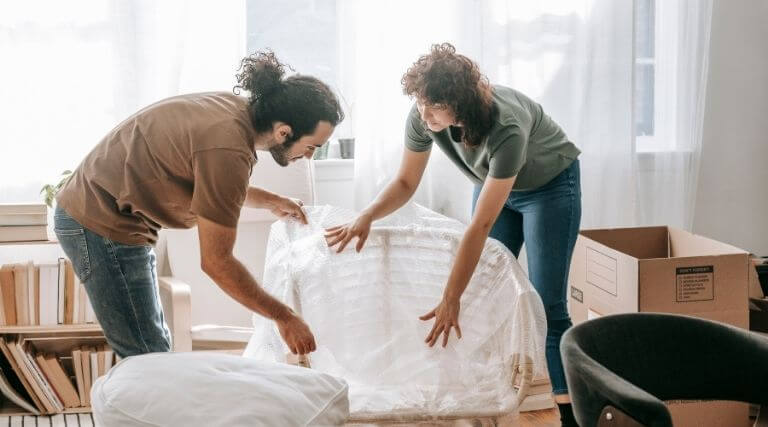 Packing The furniture